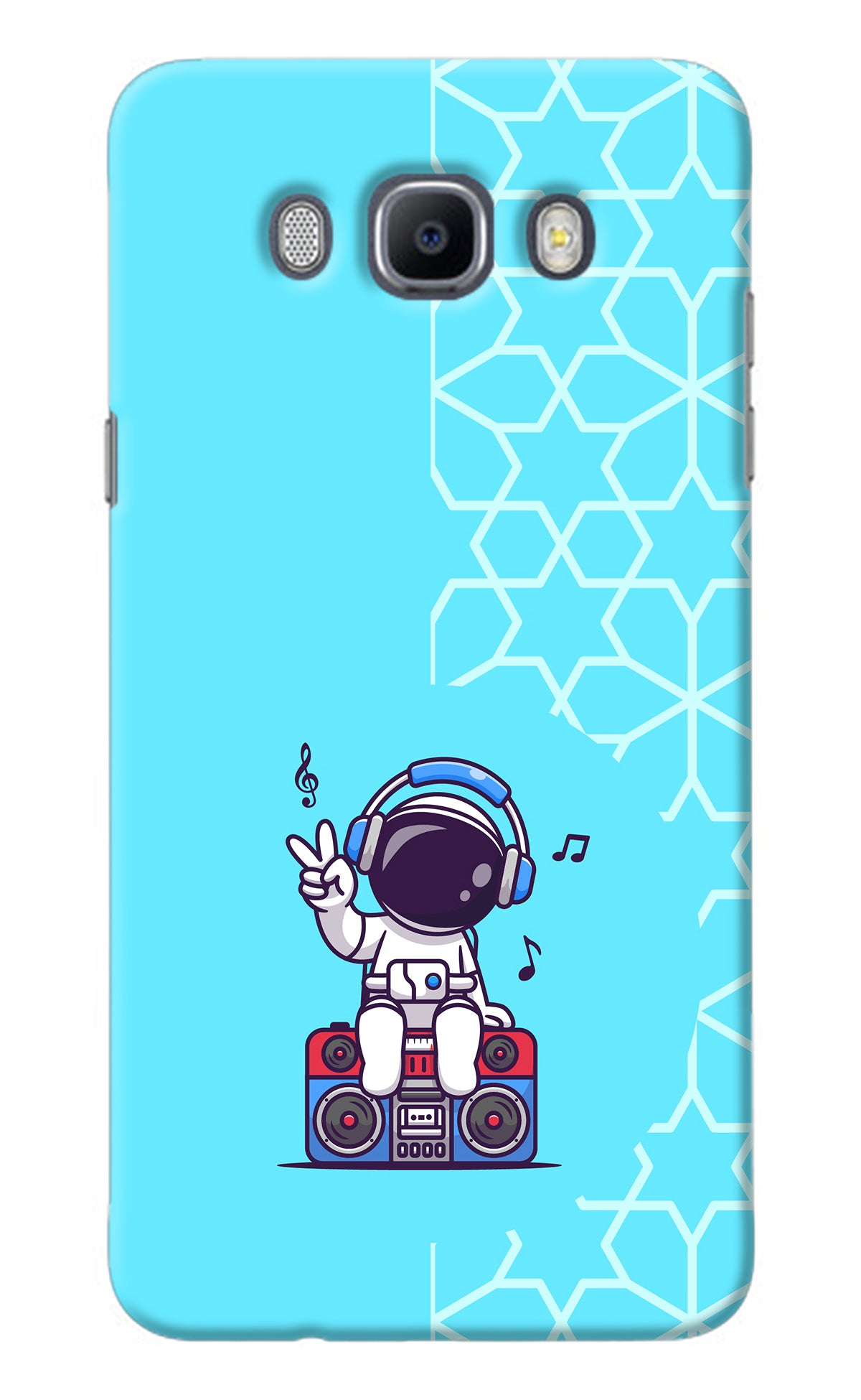 Cute Astronaut Chilling Samsung J7 2016 Back Cover