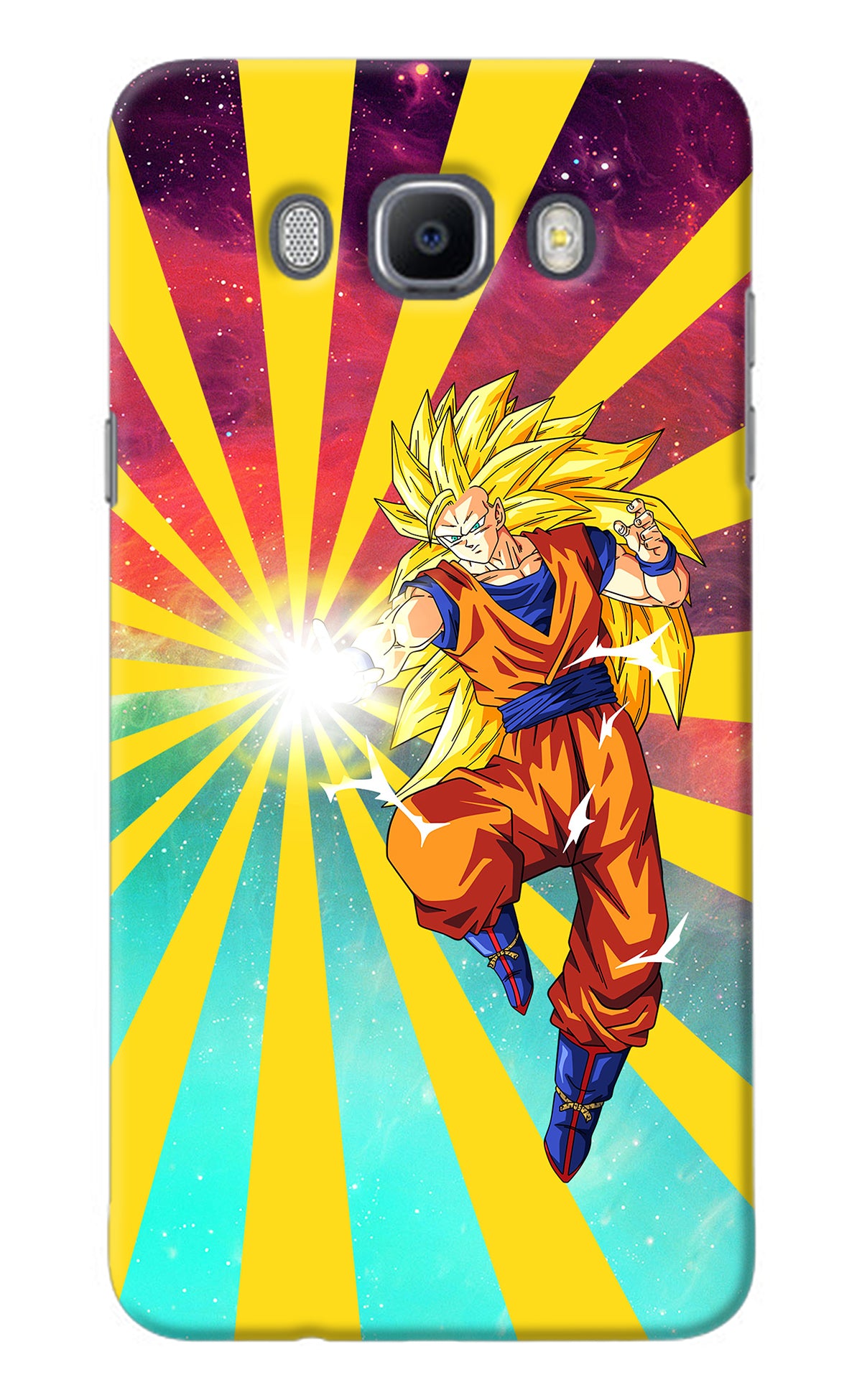 Goku Super Saiyan Samsung J7 2016 Back Cover