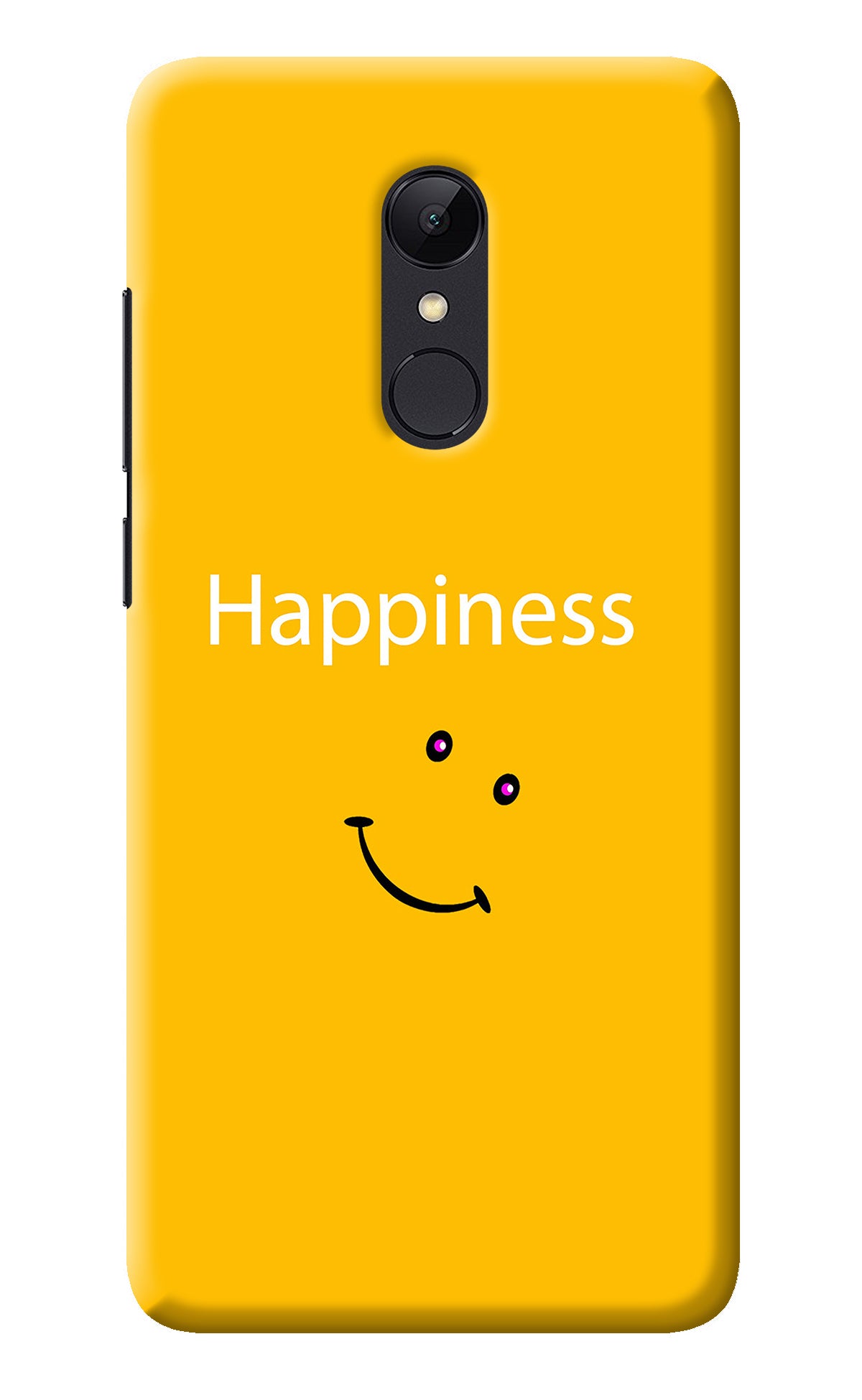 Happiness With Smiley Redmi Note 4 Back Cover