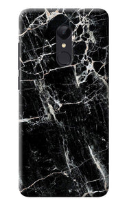 Black Marble Texture Redmi Note 4 Back Cover