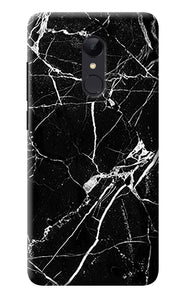 Black Marble Pattern Redmi Note 4 Back Cover
