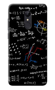 Mathematics Formula Redmi Note 4 Back Cover