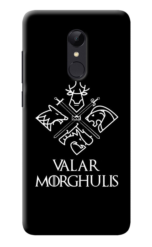 Valar Morghulis | Game Of Thrones Redmi Note 4 Back Cover