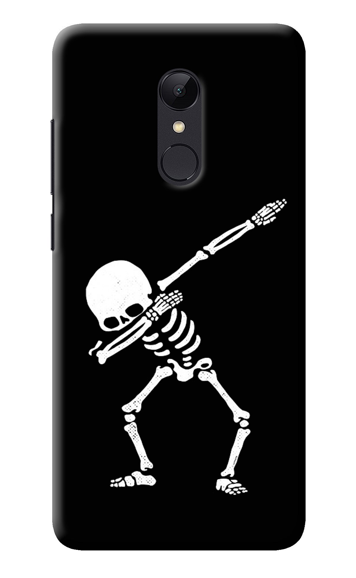 Dabbing Skeleton Art Redmi Note 4 Back Cover