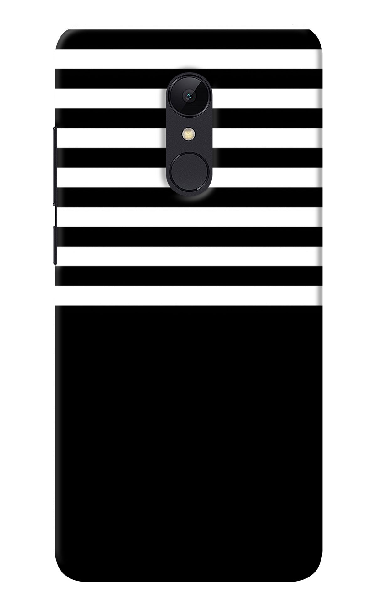 Black and White Print Redmi Note 4 Back Cover