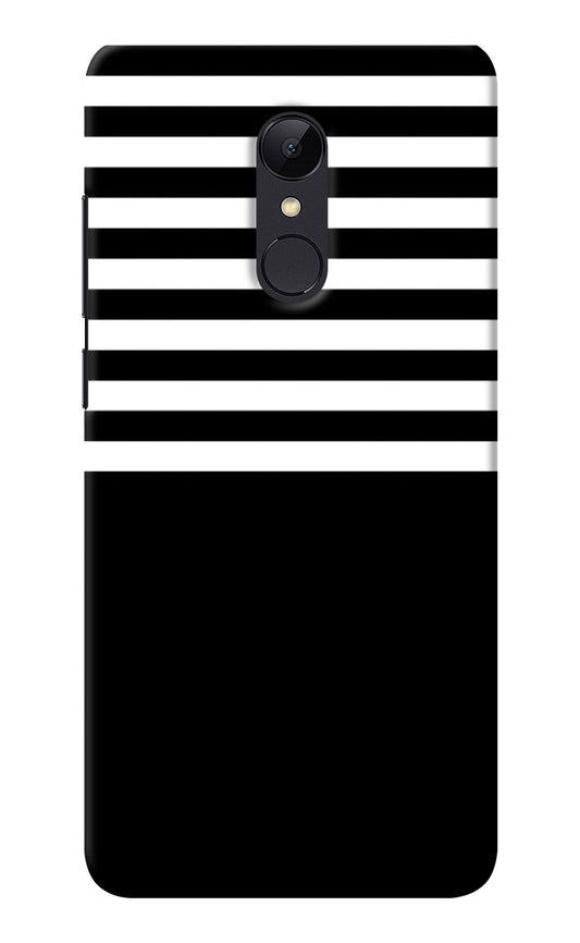 Black and White Print Redmi Note 4 Back Cover