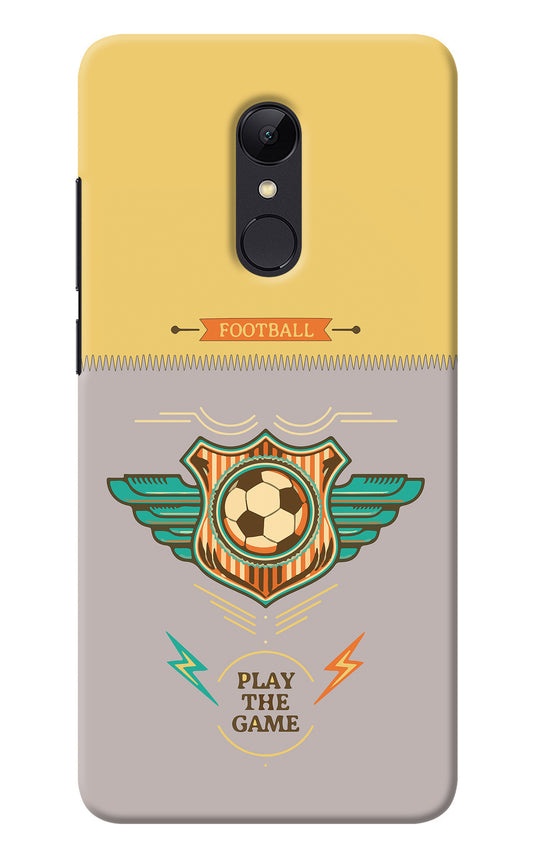 Football Redmi Note 4 Back Cover