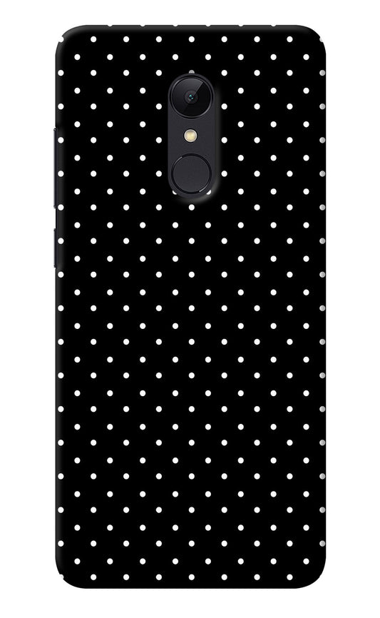 White Dots Redmi Note 4 Back Cover