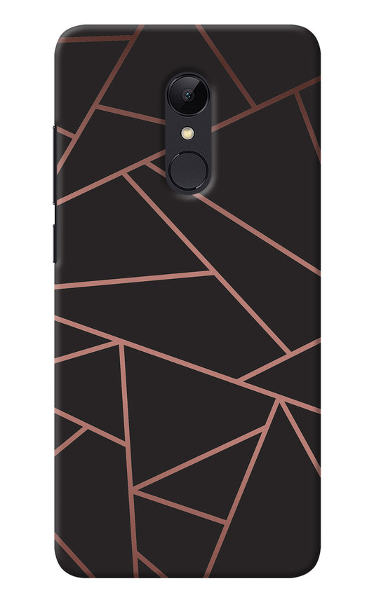 Geometric Pattern Redmi Note 4 Back Cover