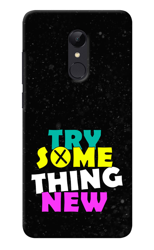 Try Something New Redmi Note 4 Back Cover