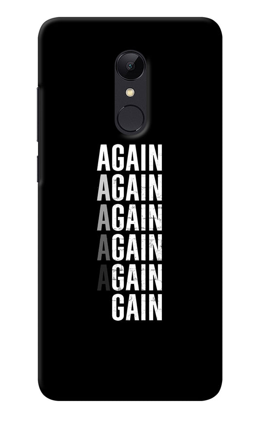 Again Again Gain Redmi Note 4 Back Cover