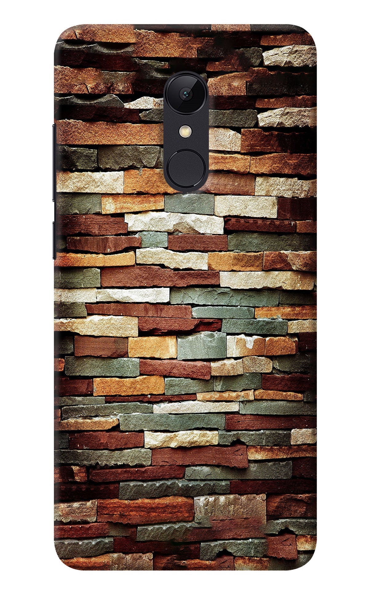 Bricks Pattern Redmi Note 4 Back Cover