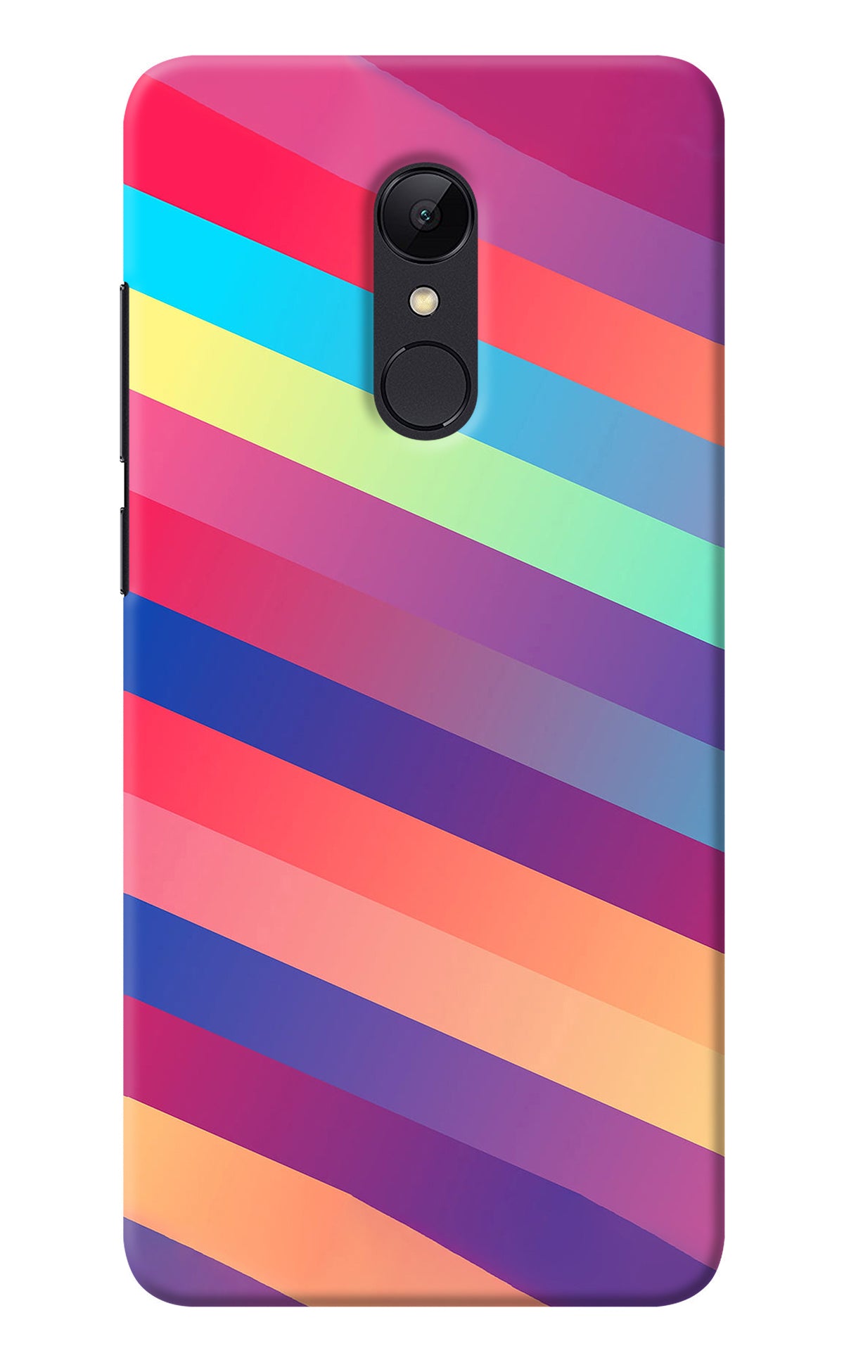 Stripes color Redmi Note 4 Back Cover