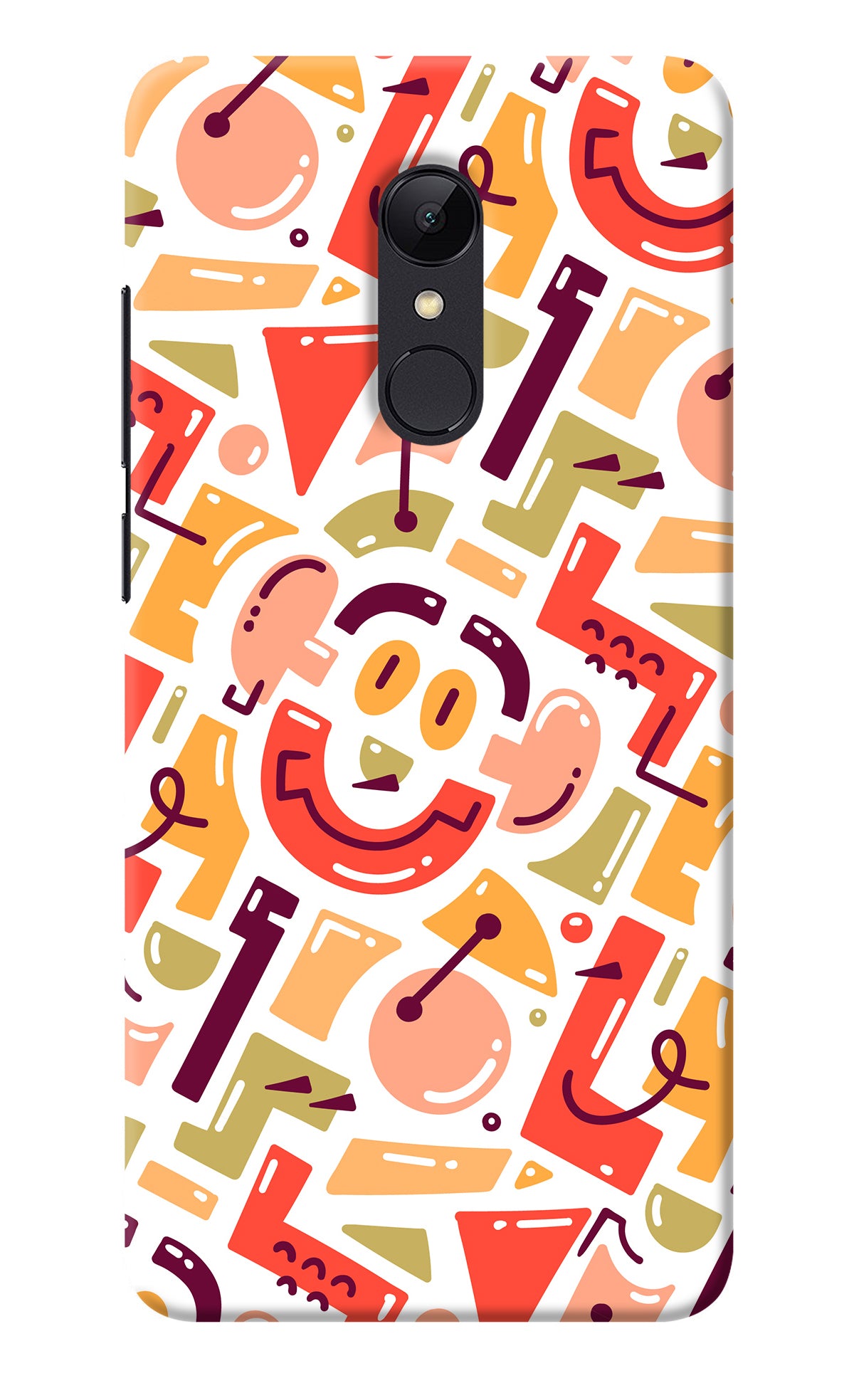 Doodle Pattern Redmi Note 4 Back Cover