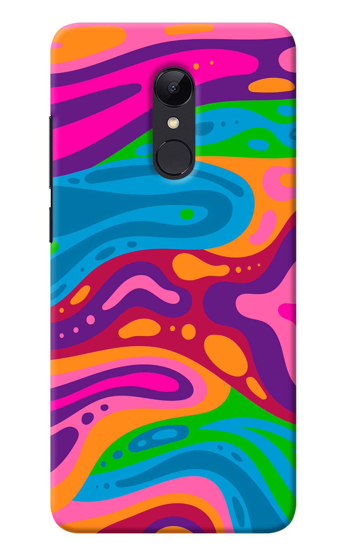 Trippy Pattern Redmi Note 4 Back Cover