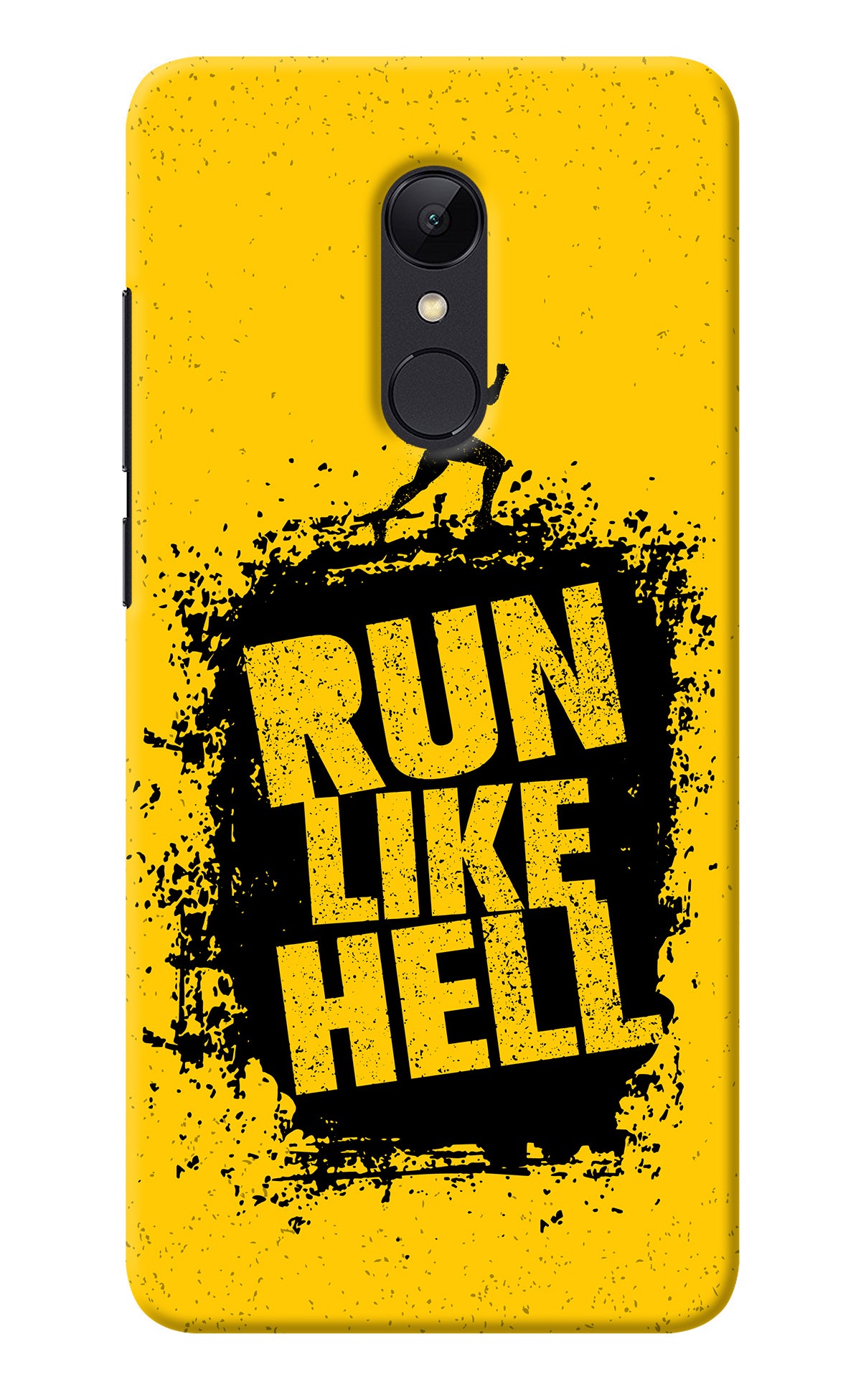 Run Like Hell Redmi Note 4 Back Cover