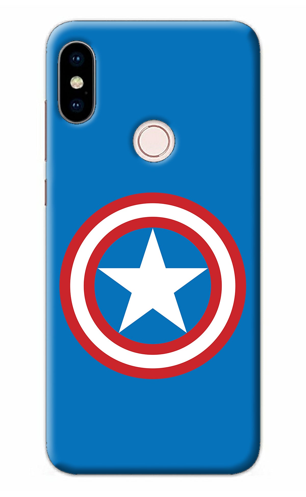 Captain America Logo Redmi Note 5 Pro Back Cover