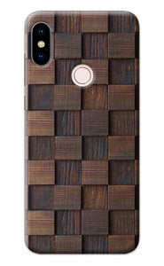 Wooden Cube Design Redmi Note 5 Pro Back Cover