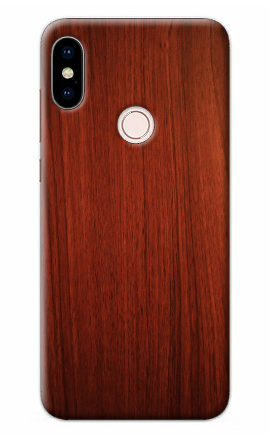 Wooden Plain Pattern Redmi Note 5 Pro Back Cover