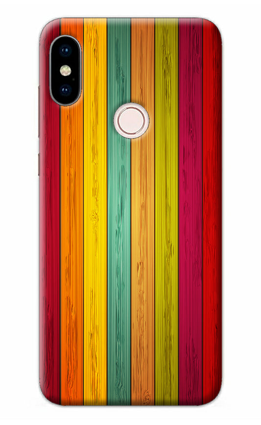 Multicolor Wooden Redmi Note 5 Pro Back Cover