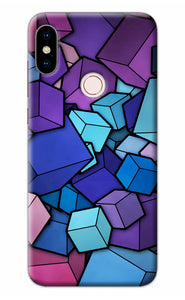 Cubic Abstract Redmi Note 5 Pro Back Cover
