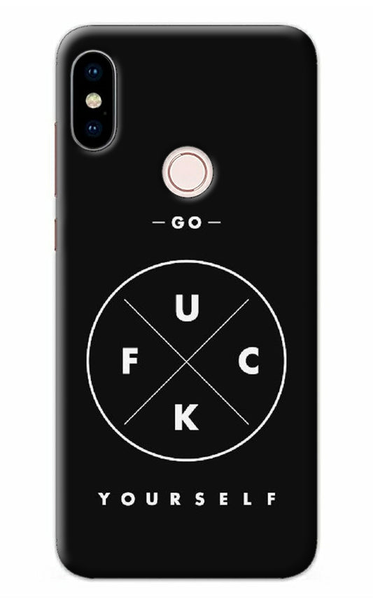 Go Fuck Yourself Redmi Note 5 Pro Back Cover