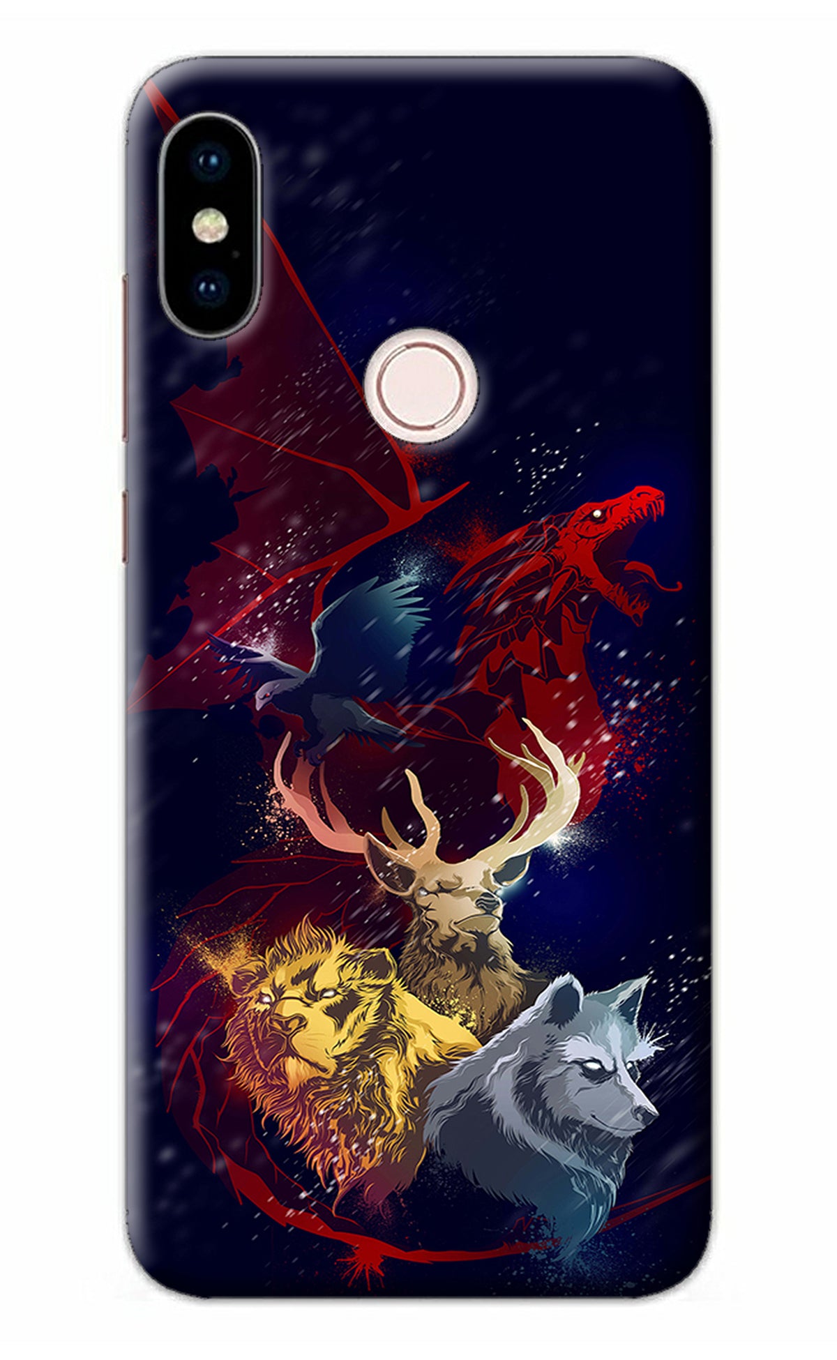 Game Of Thrones Redmi Note 5 Pro Back Cover