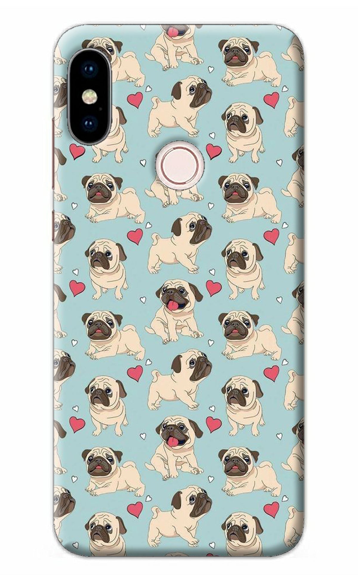 Pug Dog Redmi Note 5 Pro Back Cover