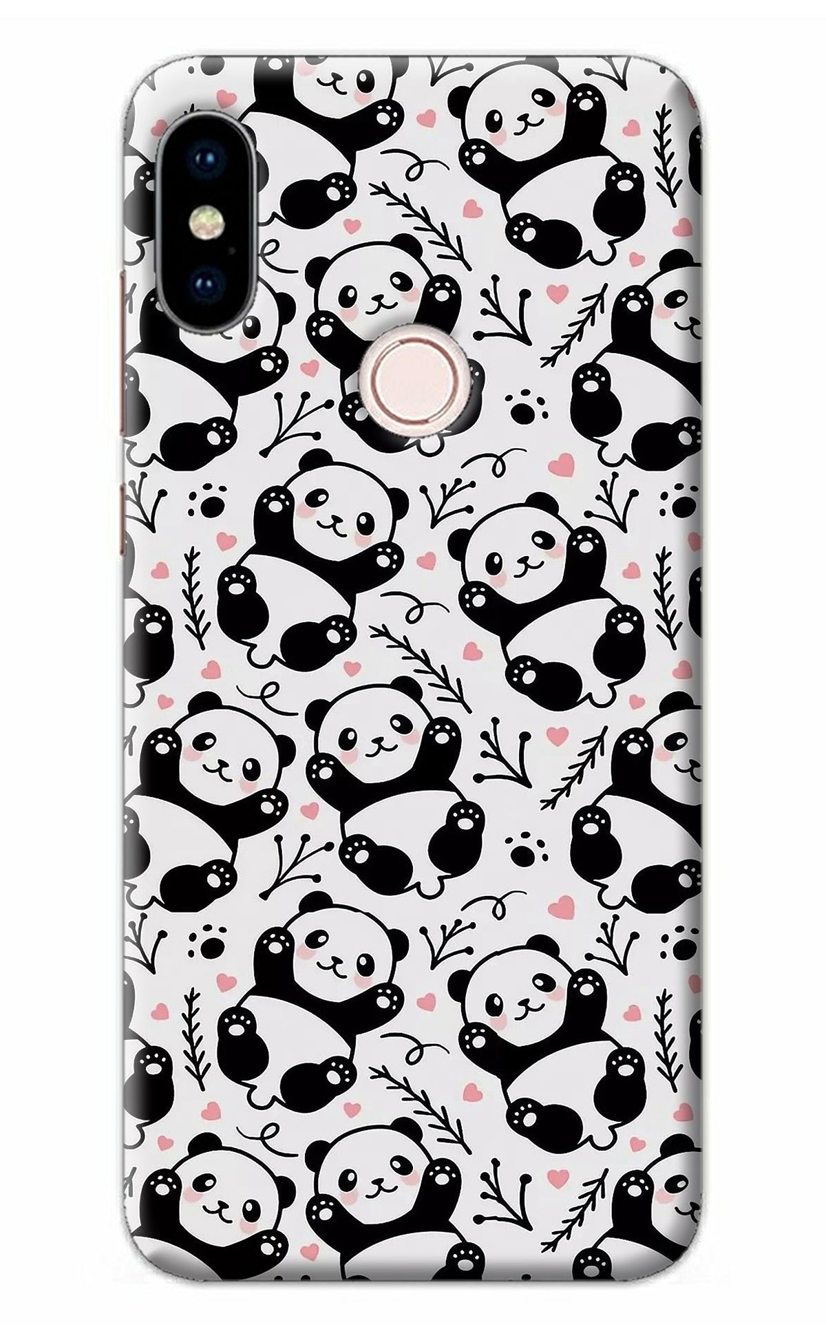 Cute Panda Redmi Note 5 Pro Back Cover