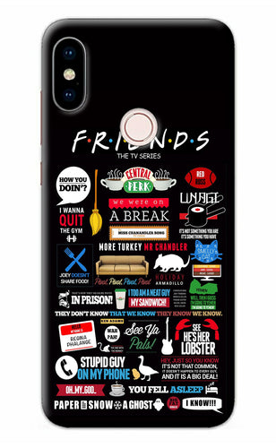 FRIENDS Redmi Note 5 Pro Back Cover