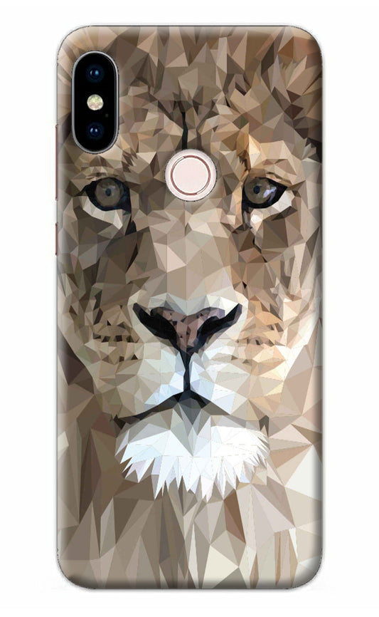 Lion Art Redmi Note 5 Pro Back Cover