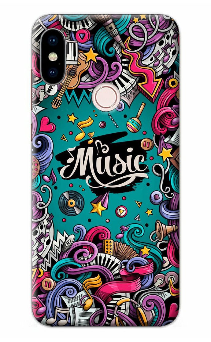 Music Graffiti Redmi Note 5 Pro Back Cover