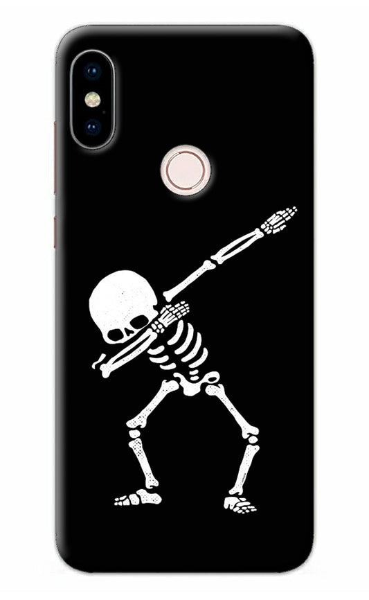 Dabbing Skeleton Art Redmi Note 5 Pro Back Cover