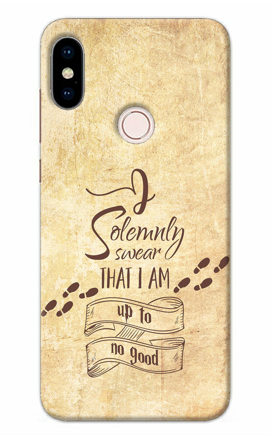 I Solemnly swear that i up to no good Redmi Note 5 Pro Back Cover