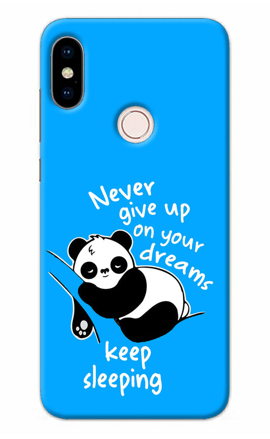 Keep Sleeping Redmi Note 5 Pro Back Cover