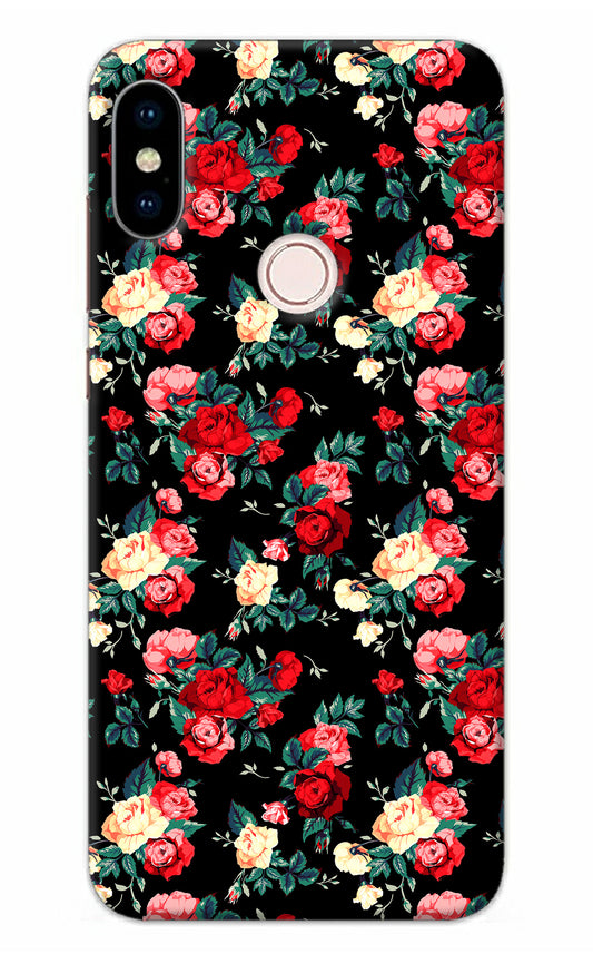 Rose Pattern Redmi Note 5 Pro Back Cover