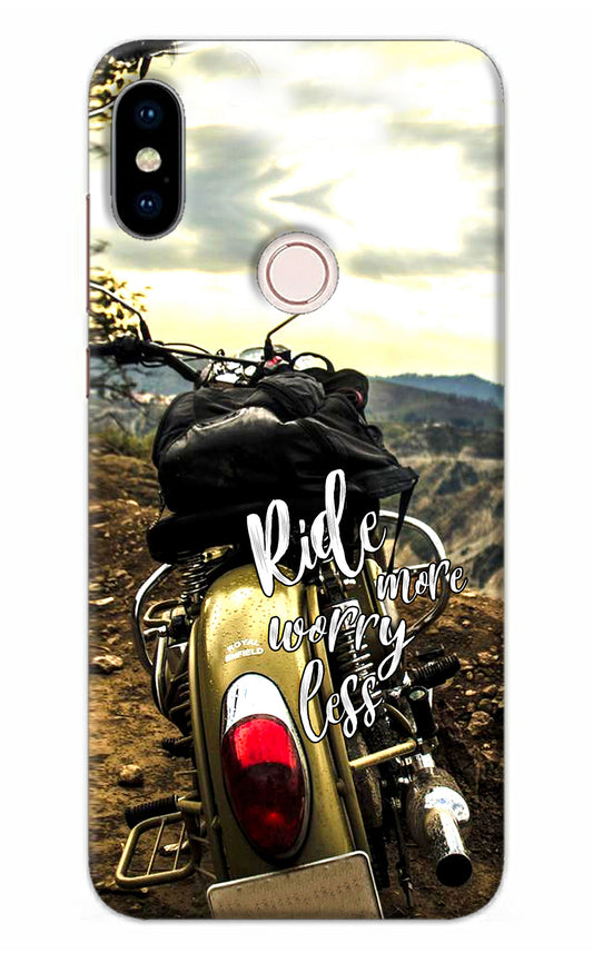 Ride More Worry Less Redmi Note 5 Pro Back Cover