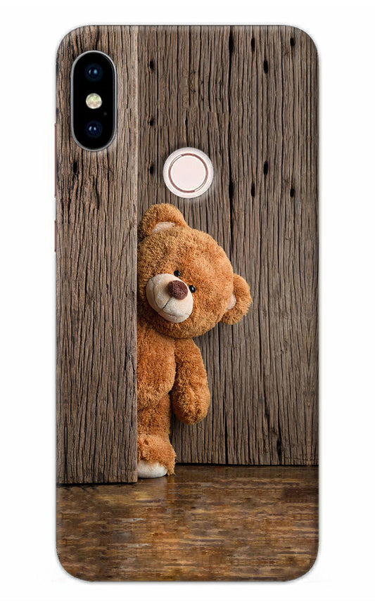 Teddy Wooden Redmi Note 5 Pro Back Cover