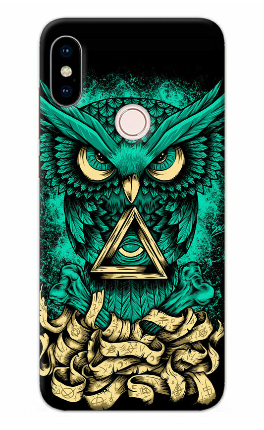 Green Owl Redmi Note 5 Pro Back Cover