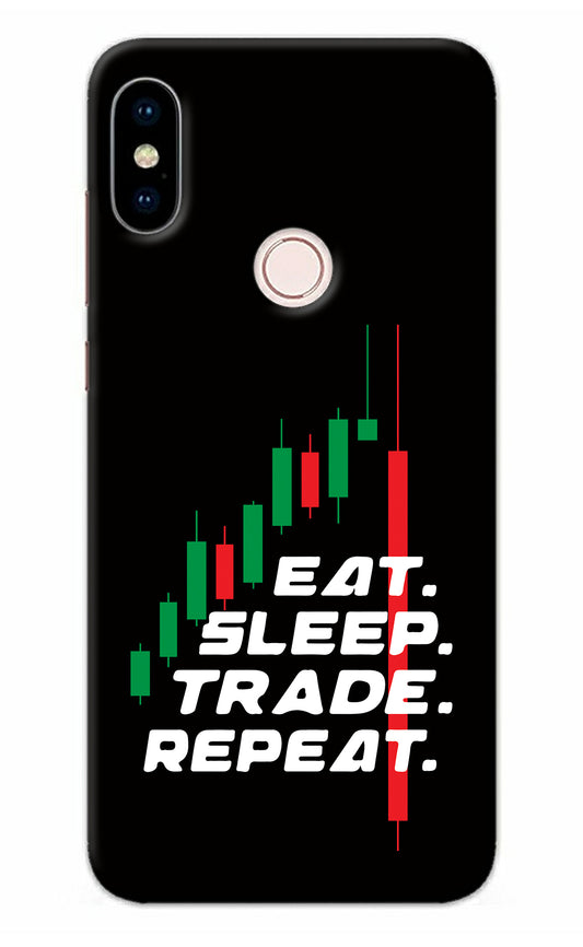 Eat Sleep Trade Repeat Redmi Note 5 Pro Back Cover