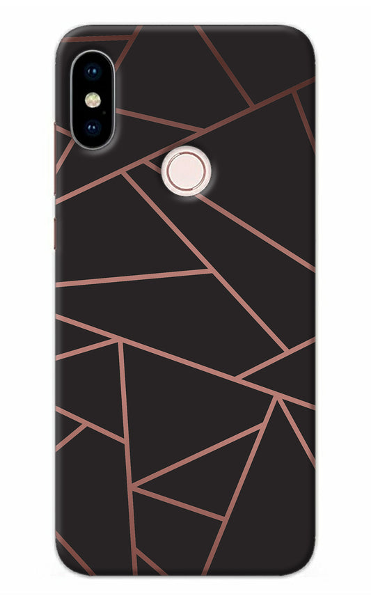 Geometric Pattern Redmi Note 5 Pro Back Cover