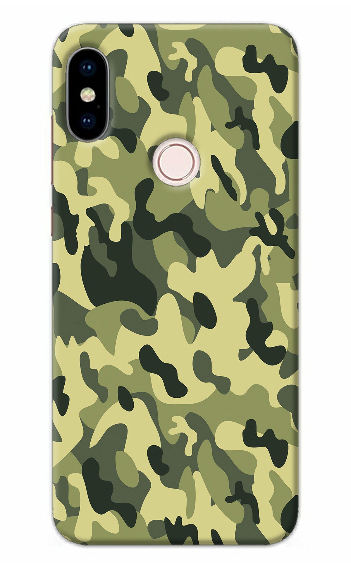 Camouflage Redmi Note 5 Pro Back Cover