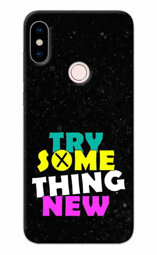 Try Something New Redmi Note 5 Pro Back Cover