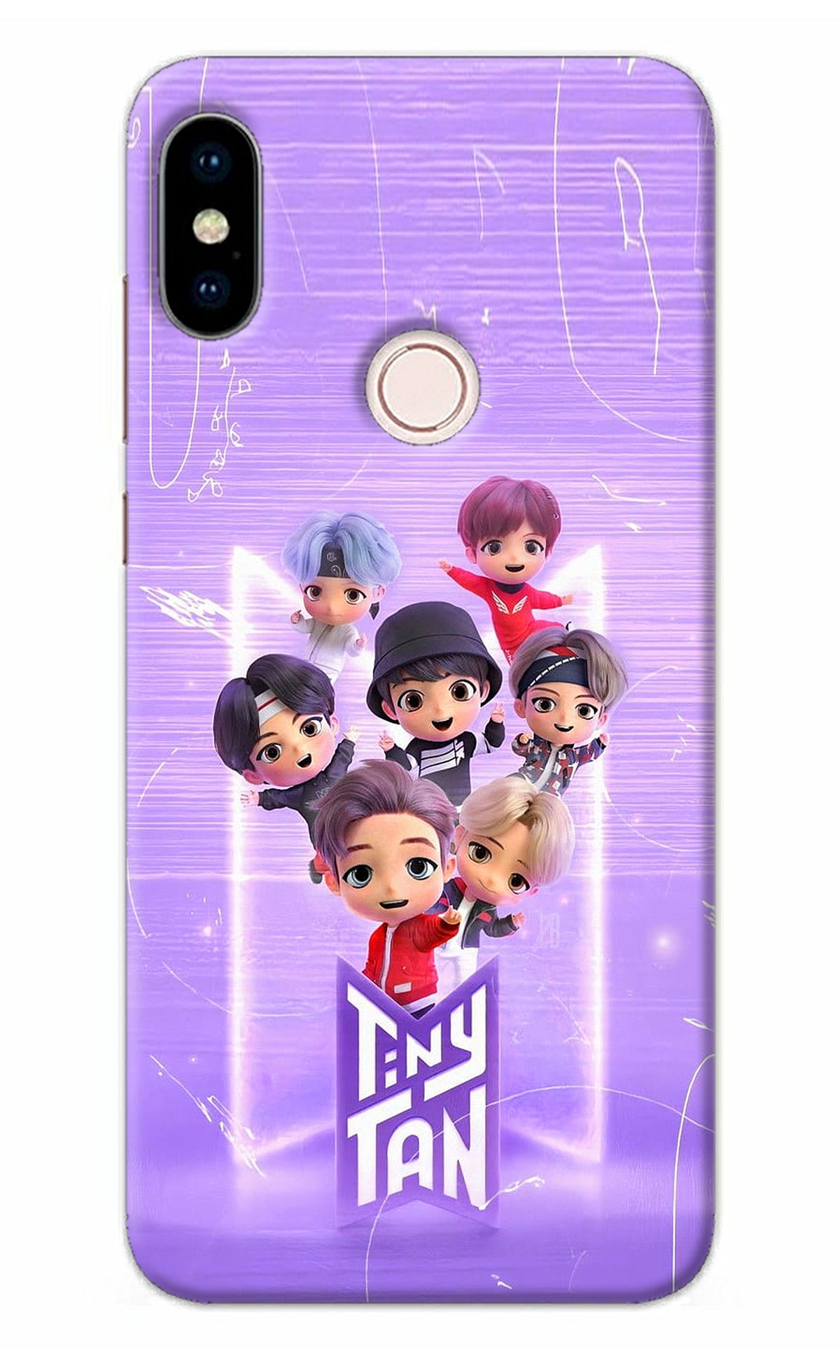 BTS Tiny Tan Redmi Note 5 Pro Back Cover