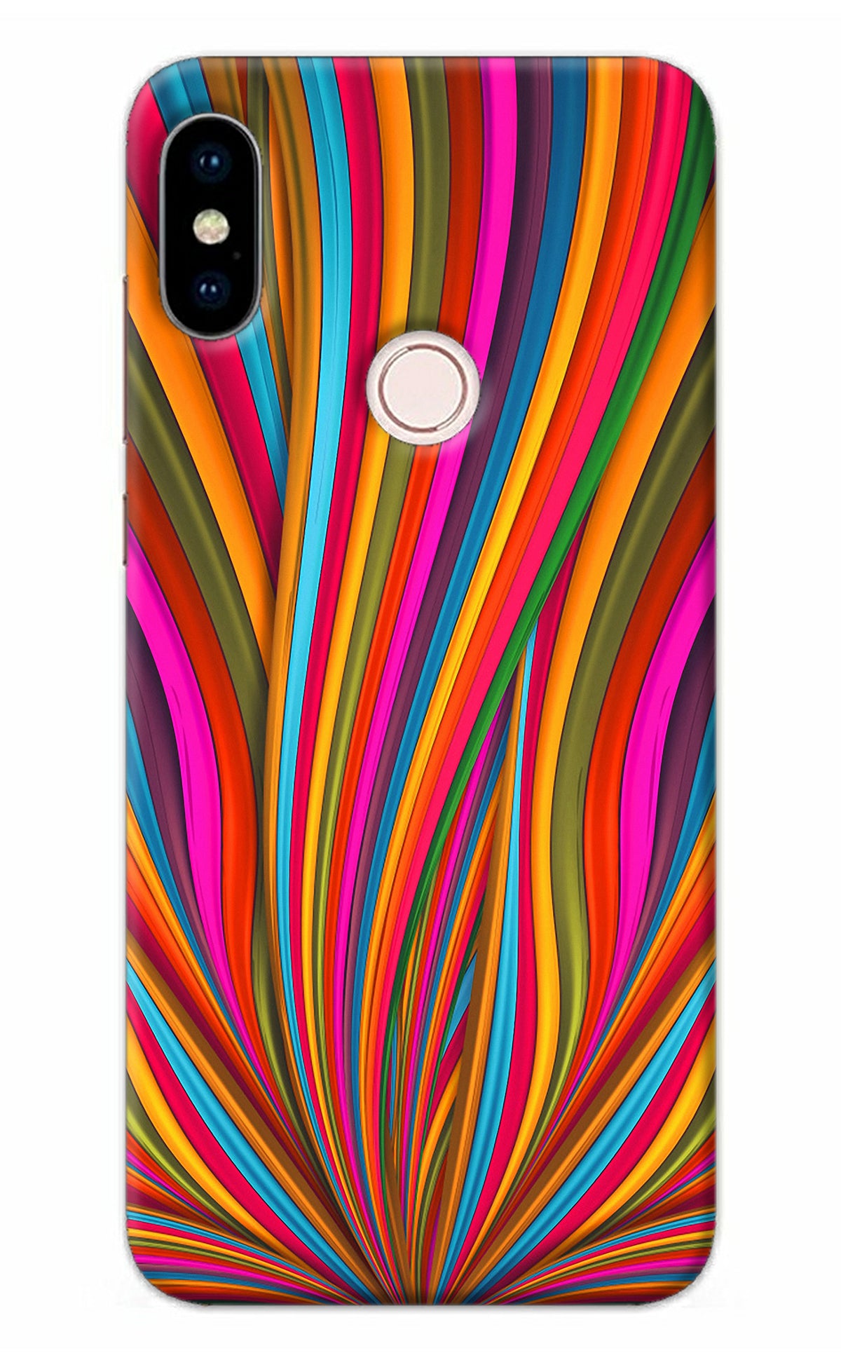 Trippy Wavy Redmi Note 5 Pro Back Cover