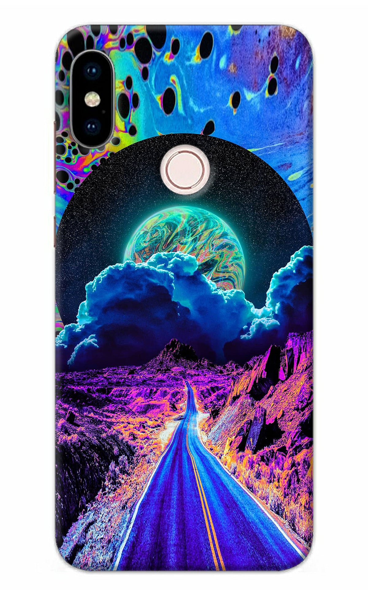 Psychedelic Painting Redmi Note 5 Pro Back Cover