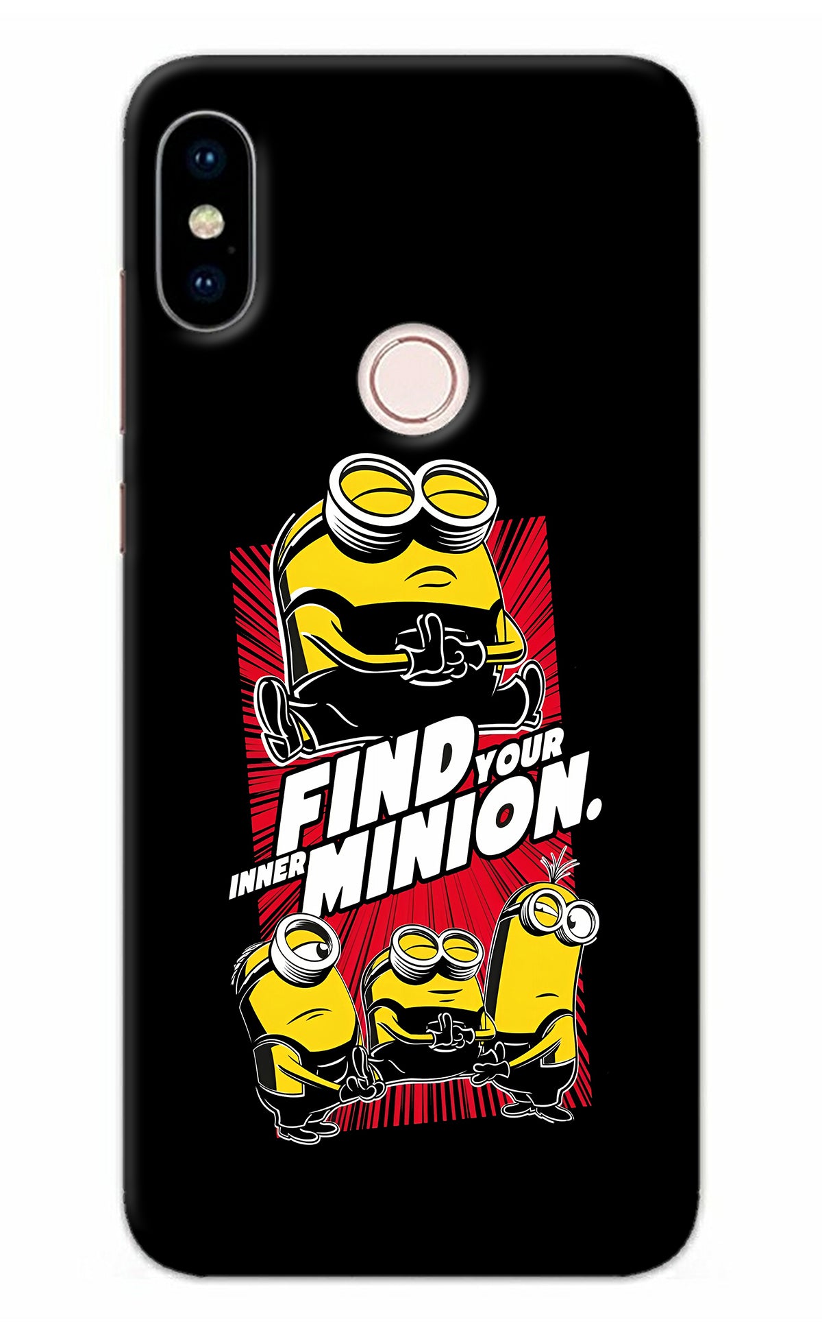 Find your inner Minion Redmi Note 5 Pro Back Cover