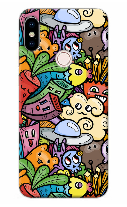 Veggie Doodle Redmi Note 5 Pro Back Cover