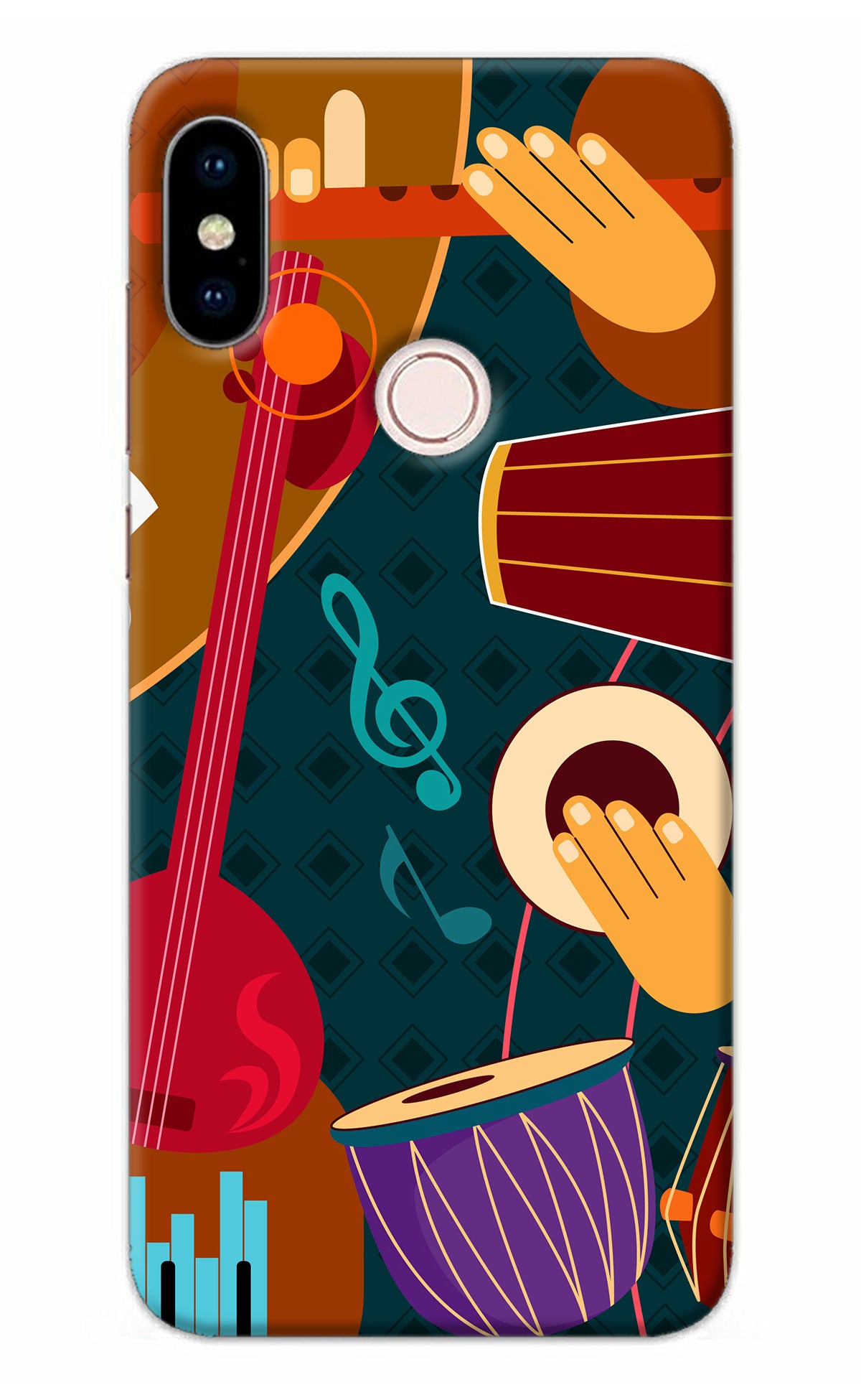 Music Instrument Redmi Note 5 Pro Back Cover