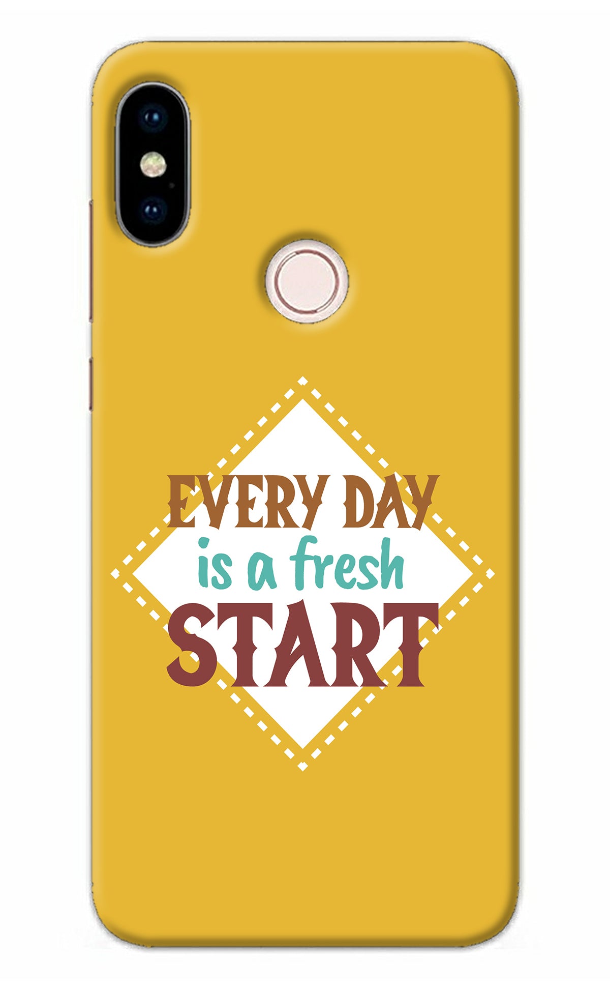 Every day is a Fresh Start Redmi Note 5 Pro Back Cover